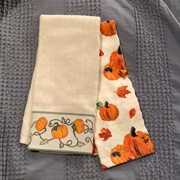 NWOT - Celebrate Fall - Hand Towels - 2 Pieces - Picture 1 of 7